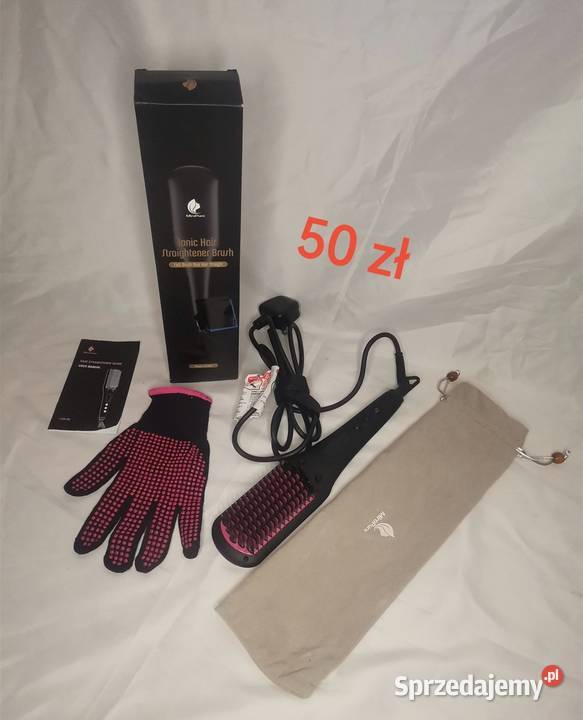 Ionic Hair Straightener Brush Ulepszona jonowa wielkopolskie Trzcianka