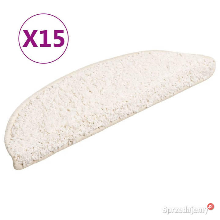 Nakładki na schody 15 białe 56 x 17 x 3 WM133898 Warszawa