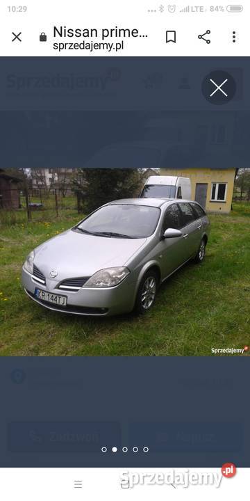 Nissan Primera 2006 kombi małopolskie