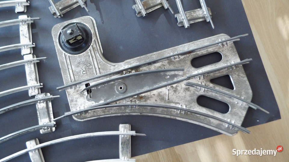 Zestaw torów z lat 50 tych Oryginalne pudełko Radzewice