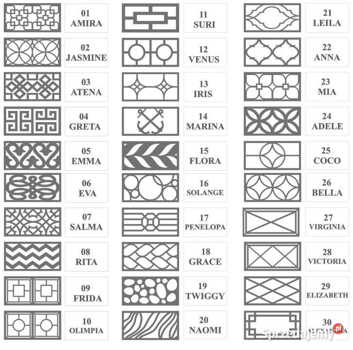 Panel ażurowy lustrzany panel dekoracyjny do Panele dekoracyjne Gdynia sprzedam