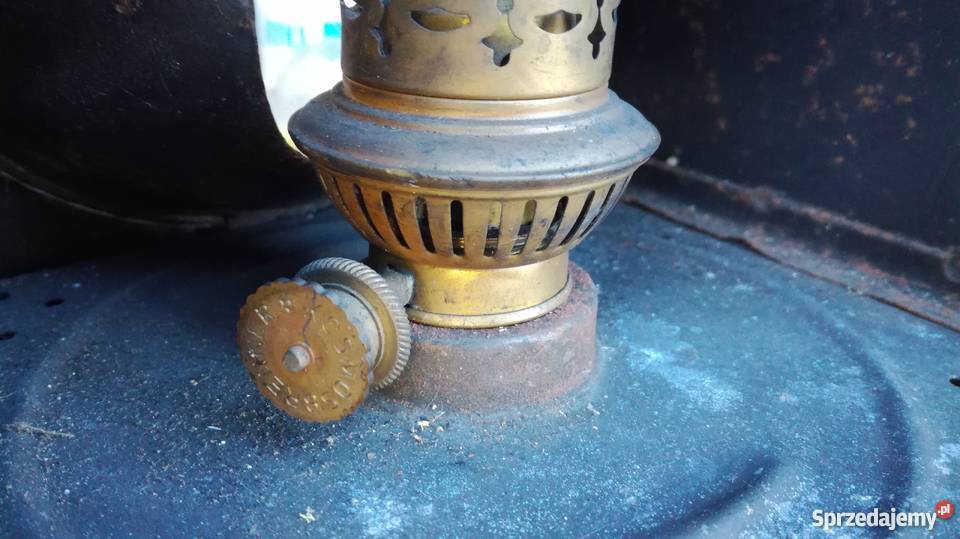 Stara lampa kolejowa naftowa Pozostałe Nysa