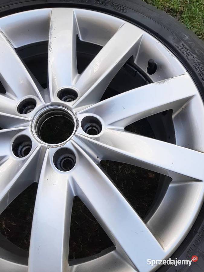 Alufelga 17 koło Volkswagen 5K0 z oponą Michelin Motoryzacja mazowieckie Warszawa