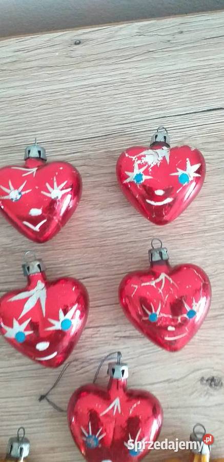 Bombki z czasów prl buźki Przedbórz