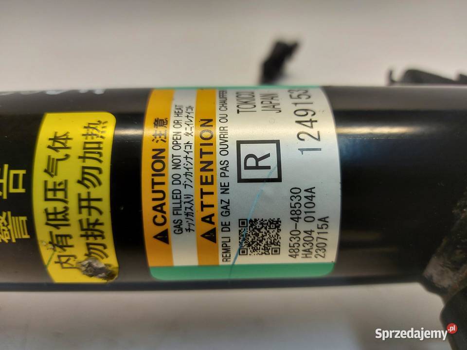 LEXUS RX500H V 5 2023 AMORTYZATOR PRAWY TYŁ