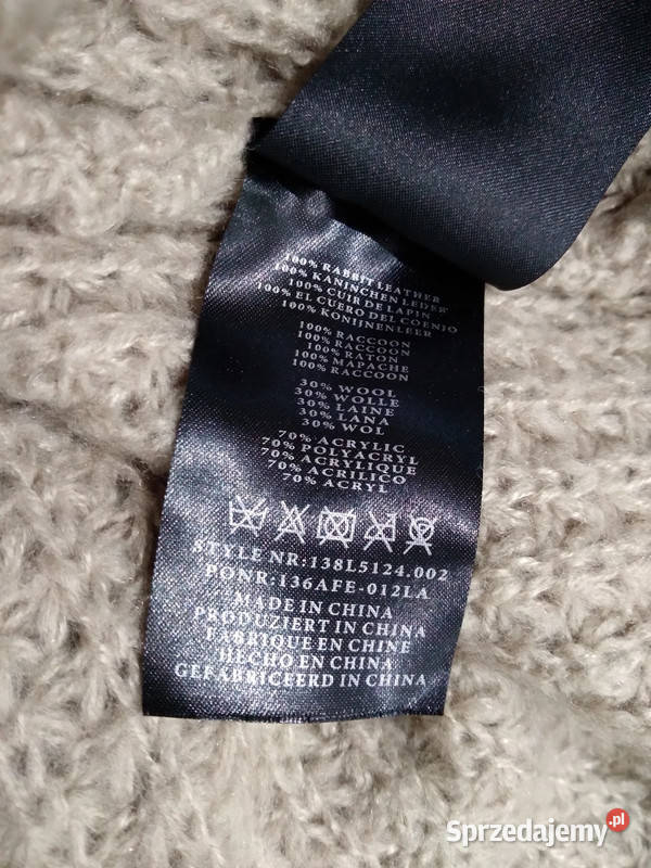 Śliczne ponczopeleryna ARMA Collection rozmiar Kielce