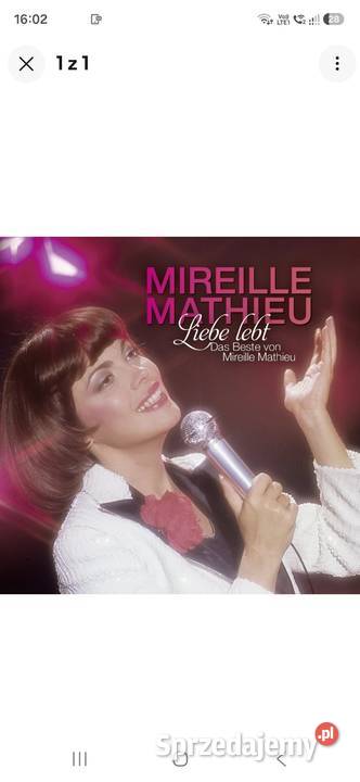 2 CD Mireille Mathieu Liege lebt