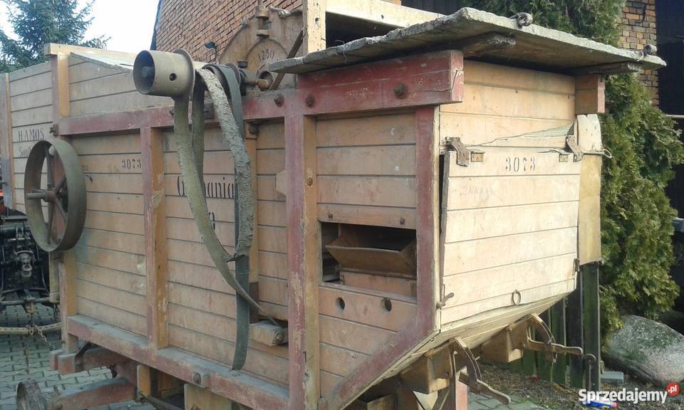 Stara Młocarnia niemiecka Germania zabytkowa Bojszów