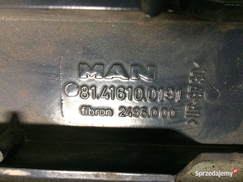 Klapka Zderzak MAN F2000 Komplet 81416100191 Pozostałe lubuskie