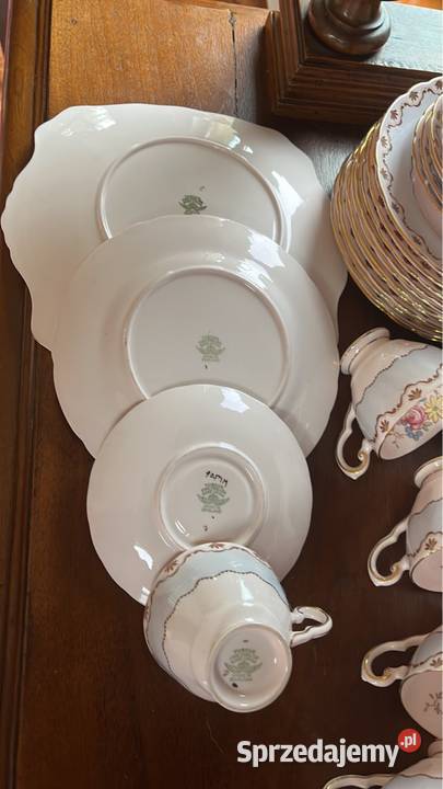 Filizanka z talerzykiem Tuscan Made in England Antyki, Sztuka, Kolekcje Gdańsk