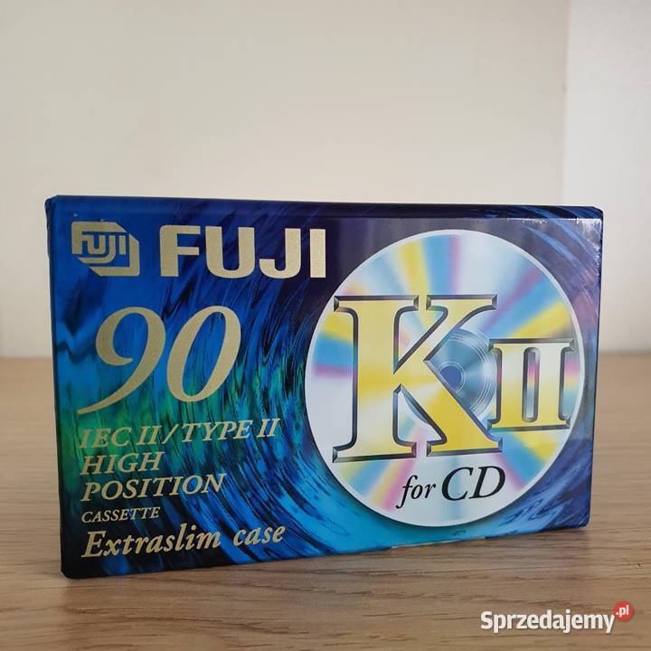 Fuji 90 K II kaseta magnetofonowa lubuskie Nowa Sól