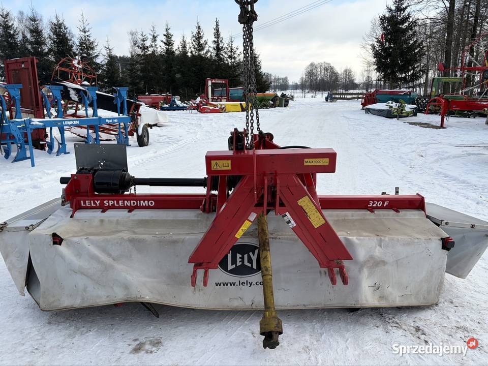 Kosiarka dyskowa czołowa Lely Splendimo 320 f mazowieckie Myszyniec