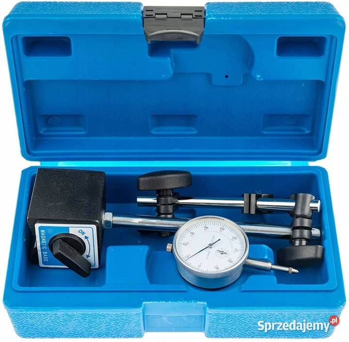 CZUJNIK ZEGAROWY STATYW MAGNETYCZNY 010MM ZESTAW Pozostałe lubelskie sprzedam