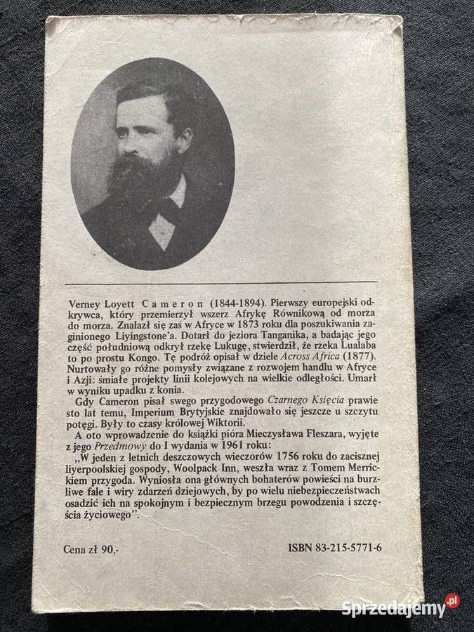 CZARNY KSIAZEVerney Lovett Cameron Pozostałe Lublin sprzedam