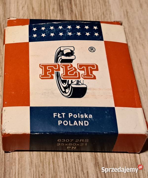 Łożysko FŁT 6307 2RS Rok produkcji 2010 Pozostałe