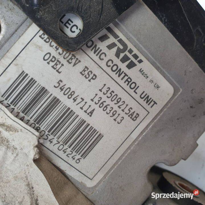 POMPA ABS HAMULCOWA OPEL SIGNUM 13136694 Lipno