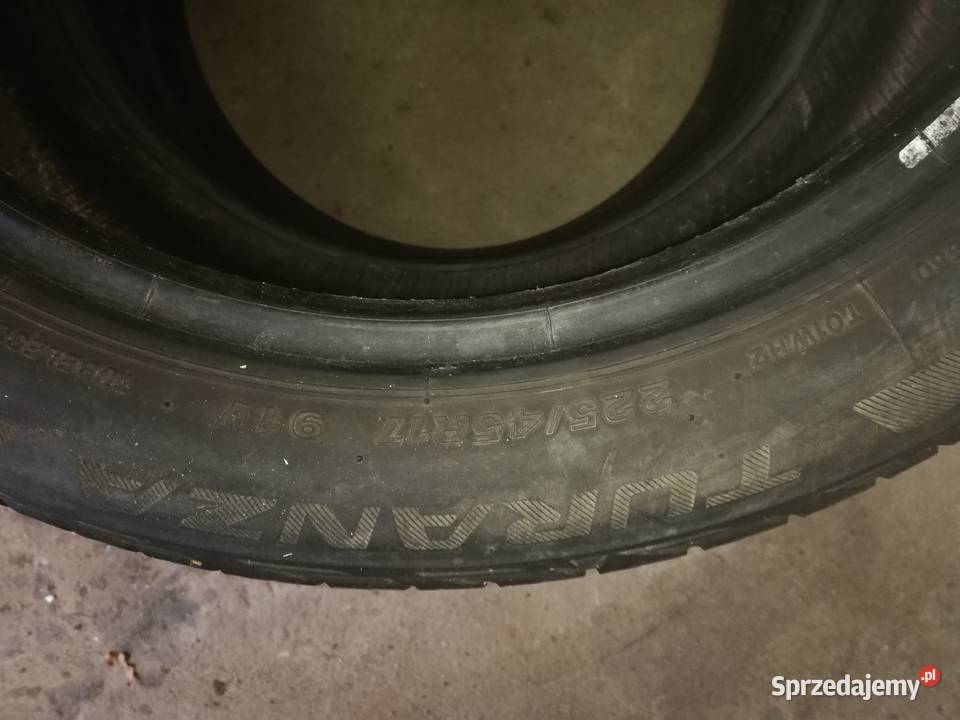 BRIDGESTONE TURANZA T001 22545 R17 91V dolnośląskie Zbaków Górny