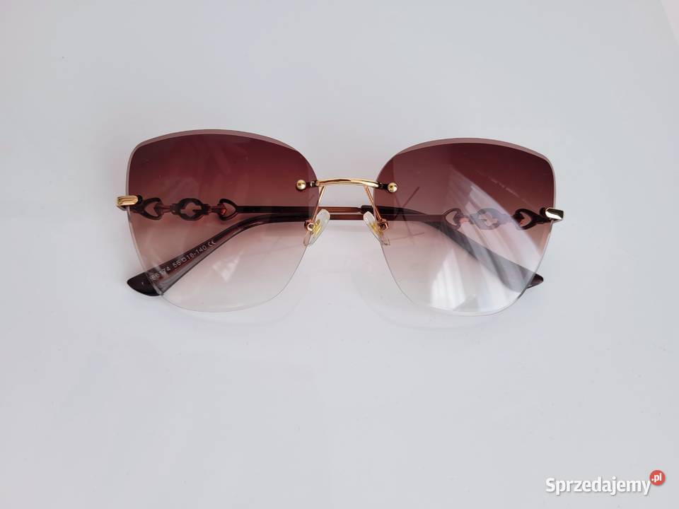 Brązowe okulary przeciwsłoneczne Dla kobiet małopolskie Liszki