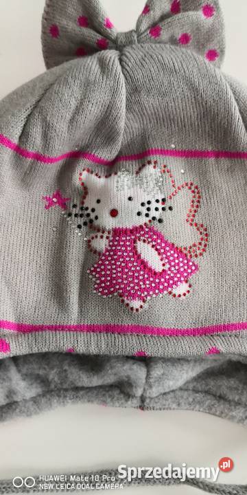 Czapka z szalikiem dziewczynki Piotrków Trybunalski