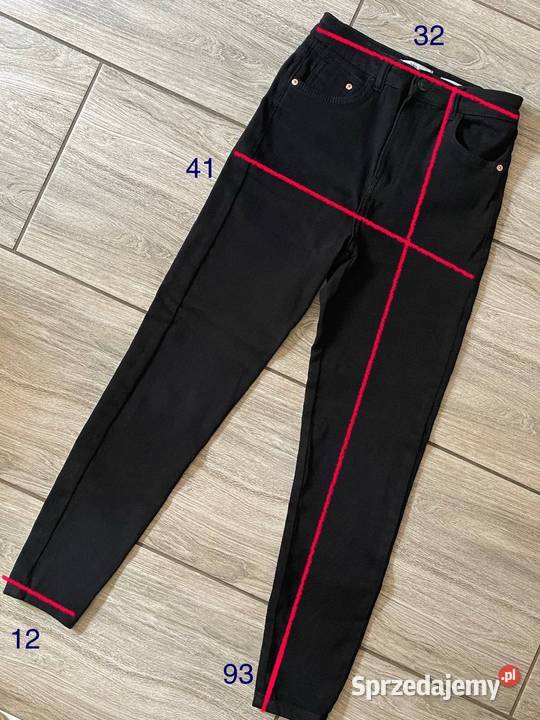 Jeansy skinny Bershka Rozmiar 36(S) dolnośląskie Bolesławiec