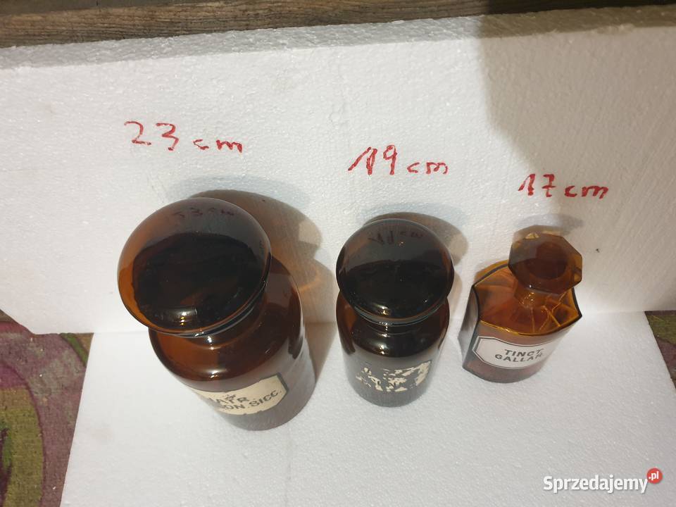 Szkło apteczne ozdoba dekoracja Żuromin