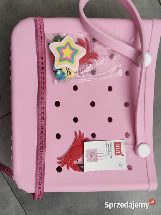 Torba letnia z przypinkami różowa cleve Wrocław