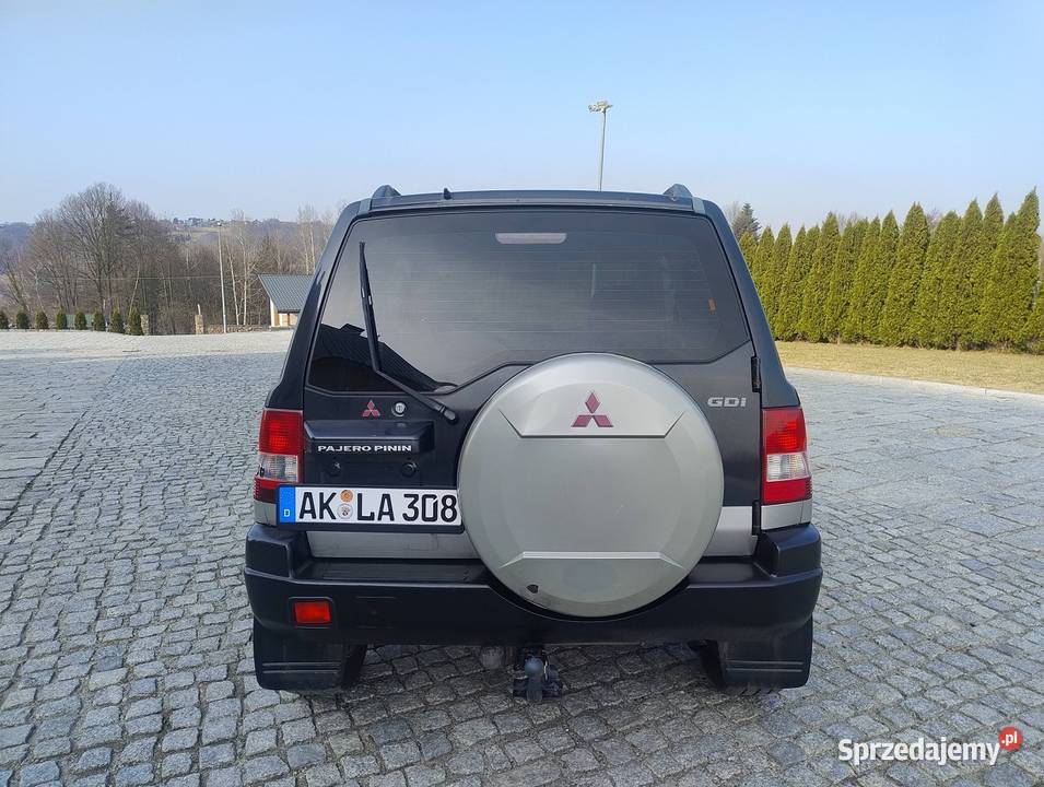 MITSUBISHI PAJERO PININ 2002 AUTOMAT BENZYNA Myślenice sprzedam