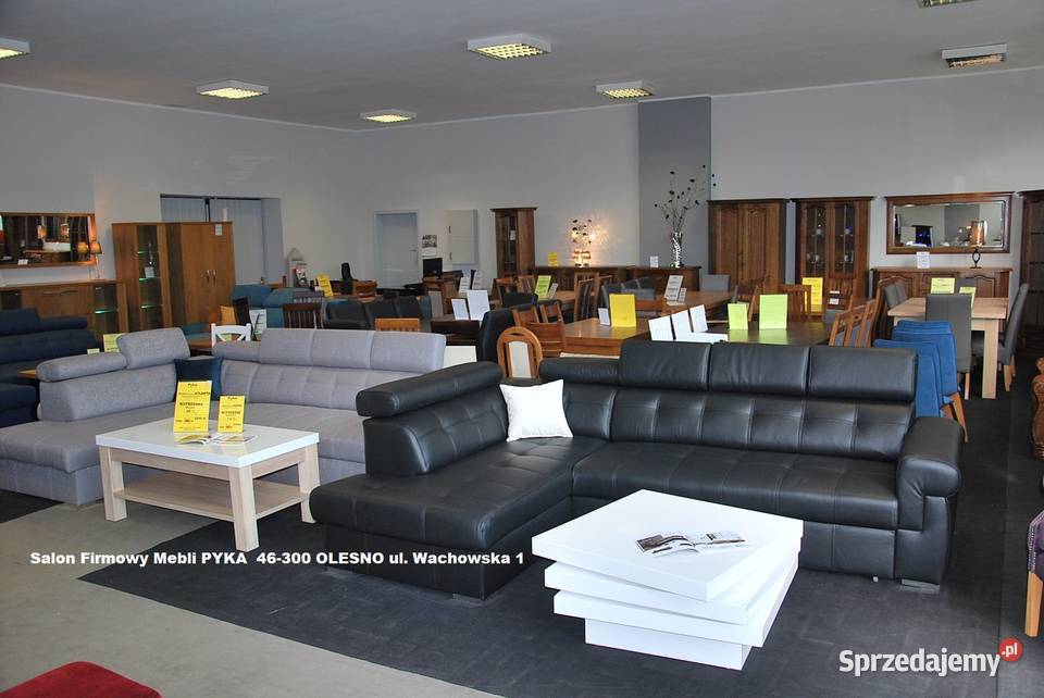 Nowy Narożnik 190x280 Skóra Naturalna Kolor opolskie Olesno