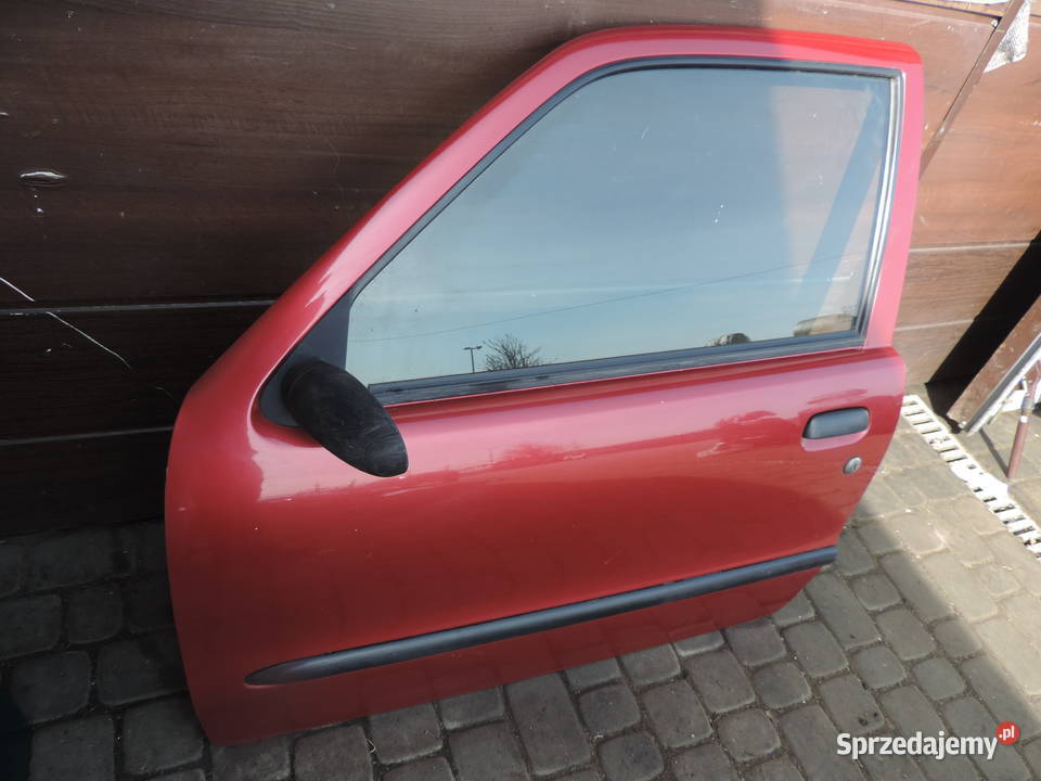 FIAT SEICENTO DRZWI LEWE PRZEDNIE KOLOR 124B Drzwi Nowy Sącz sprzedam