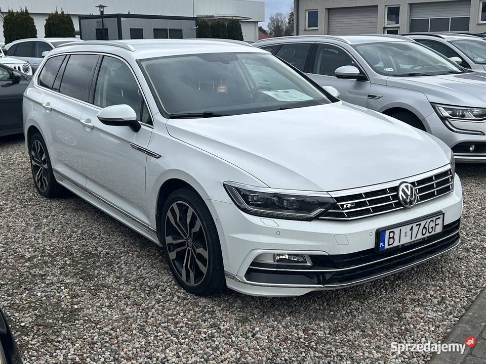 VOLKSWAGEN PASSAT B8 20TDI Rline DSG Kamera Full Białystok sprzedam
