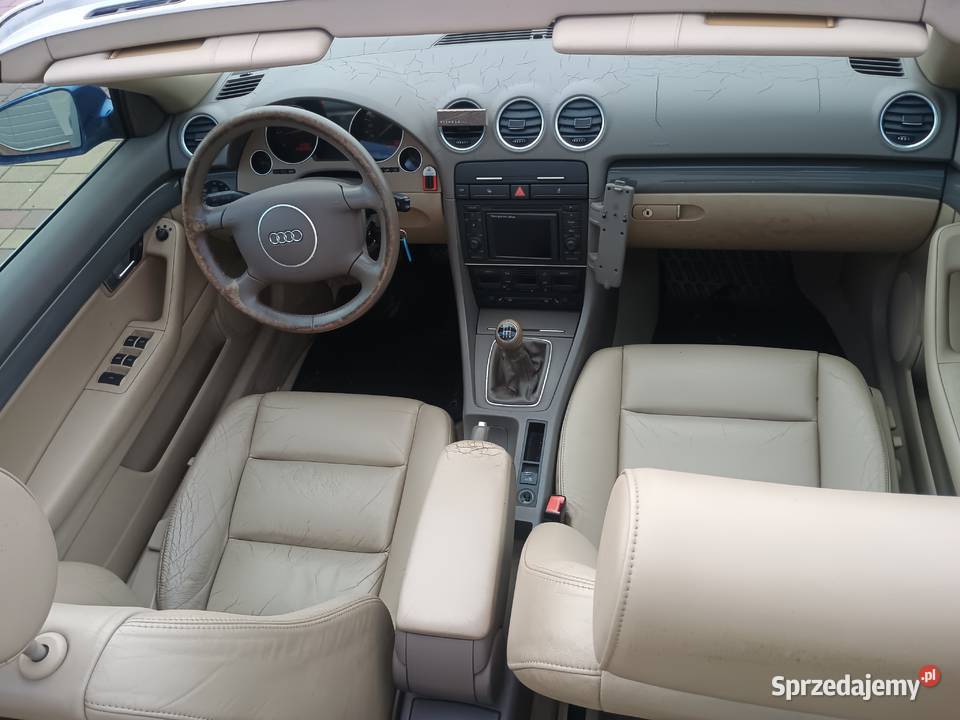 Audi A4 Kabrio 2002r 30i 220 Nawigacja wielkopolskie Witkowo