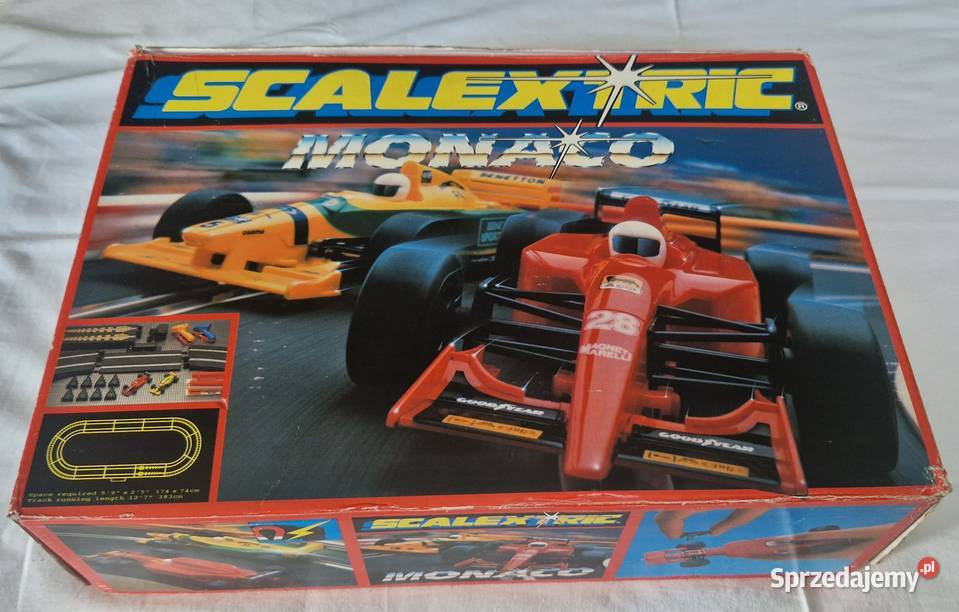 Scalextric Monaco Set C489 zestaw wyścigowy Warszawa sprzedam