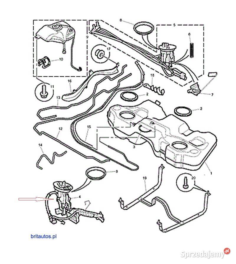 USZCZELKA BAKU POMPY PALIWA SEAL FUEL PUMP Karoseria Poznań