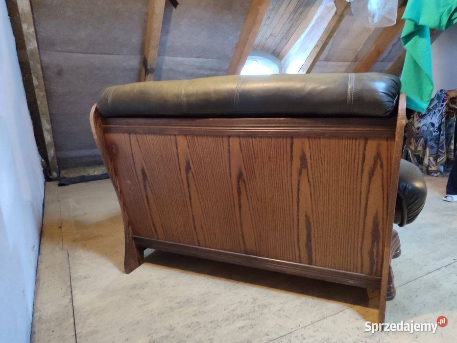 Holenderska skórzana sofa dolnośląskie Wałbrzych sprzedam
