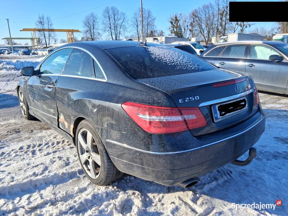 Mercedes klasa E coupe 2143cm3 Warszawa