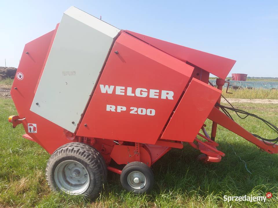 Prasa Welger RP 200 Owijarki do bel mazowieckie Radzymin