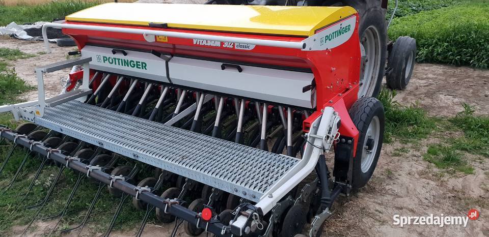 Siewnik 3m pottinger vitasem nowy nieuszkodzony Pawłów