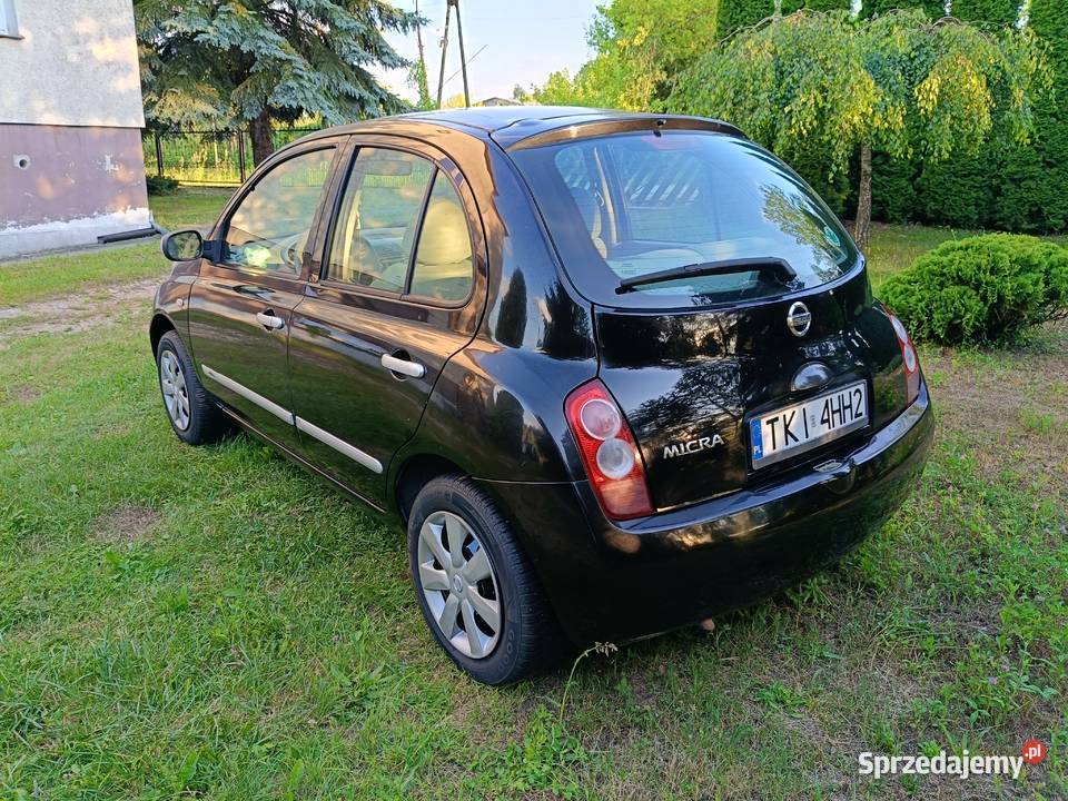 Nissan Micra k12 12 benzynagaz w stanie Morawica