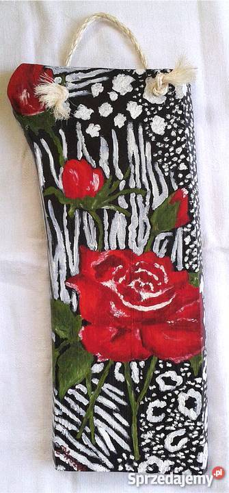 Róże czerwoneobraz olejny na desce Malarstwo