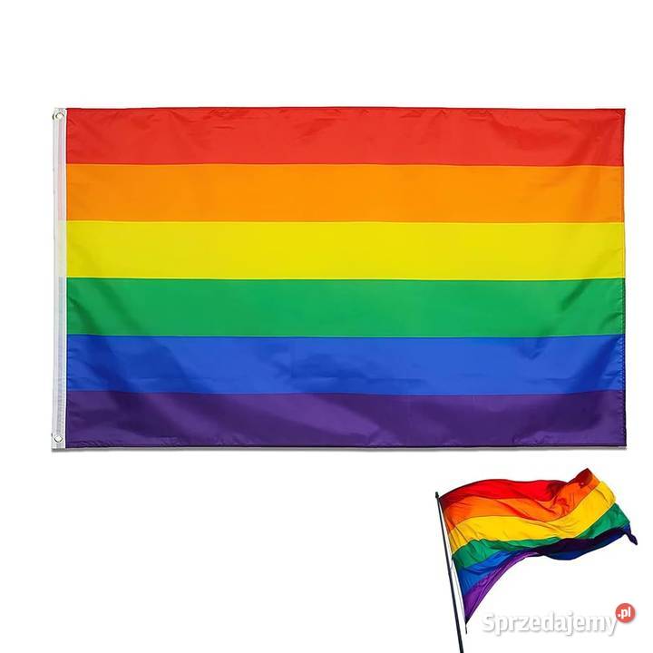 Flagi LGBT mazowieckie