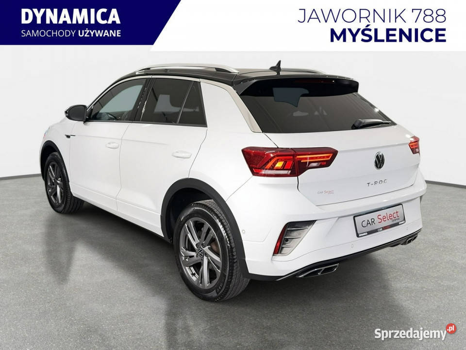 Volkswagen TRoc VAT 23 Rline 15TSI DSG 20222023 garażowany Myślenice