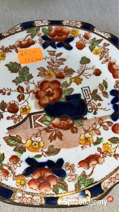 Angielski talerzyk deserowy Porcelana i szkło Gdańsk