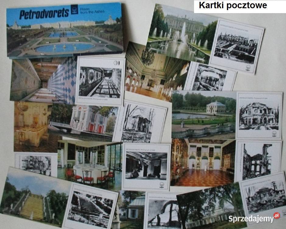 Pocztówki kartki pocztowe Kompleks pałacowy łódzkie Łódź
