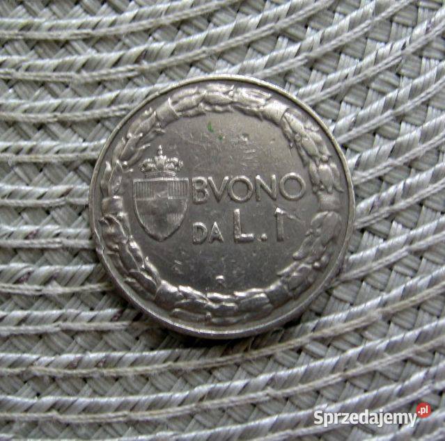 Włochy 1 Lir 1922r Kalisz