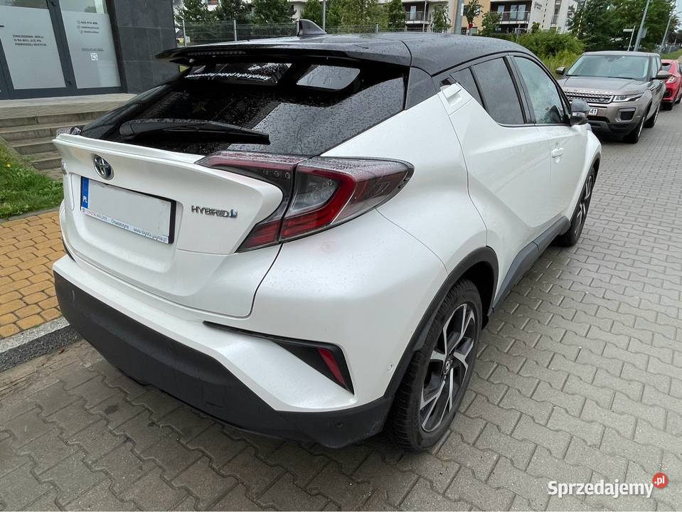 Piękna Toyota CHR 18 Hybrid Prestige Salon 1wszy światła przeciwmgielne Gdańsk