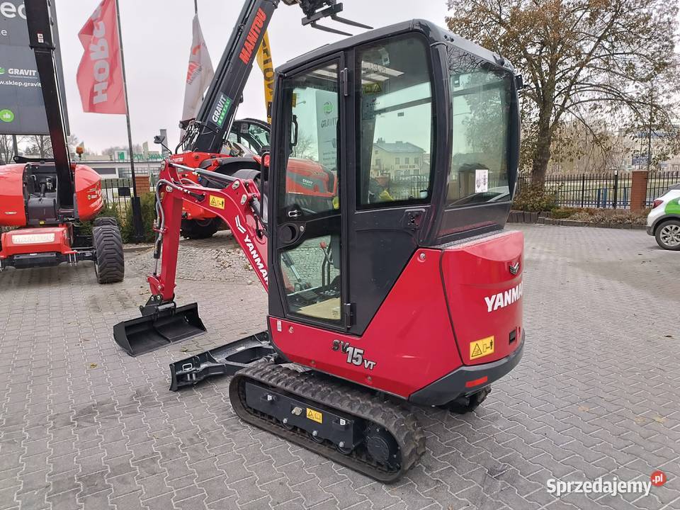 Yanmar minikoparka gąsienicowa SV 15 VT Classic nie Lublin sprzedam