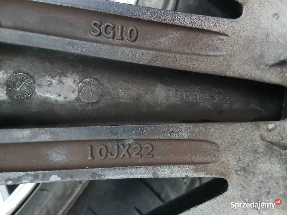 Felgi aluminiowe chrom komplet 10J 22 ET40 5X120