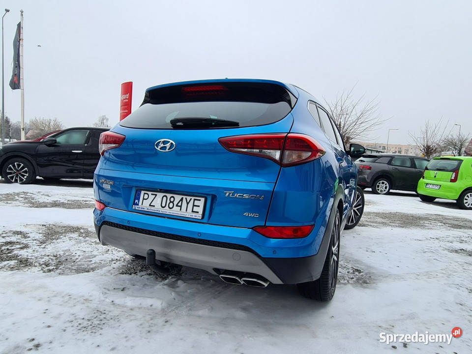 Hyundai Tucson 4x4 20 CRDI Navi 2xPDC Kamera kurtyny powietrzne Wągrowiec sprzedam