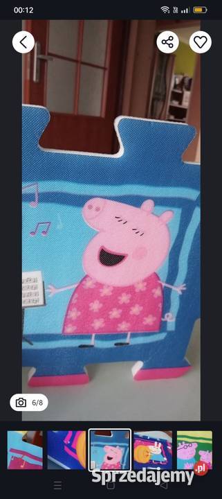 Puzzle piankowe świnka Peppa Kowalec