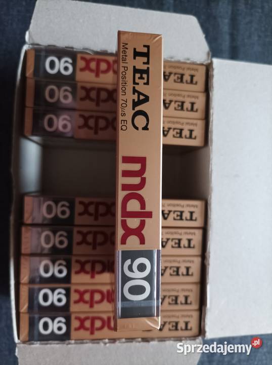 Kaseta TEAC mdx 90 Super Metal 1 kasetę Warszawa sprzedam